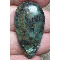 Teardrop 35x19mm African Turquoise Cabochon 40