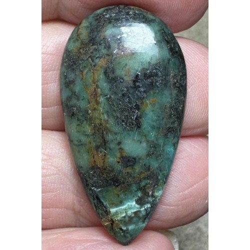 Teardrop 35x19mm African Turquoise Cabochon 40