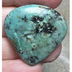 Teardrop 29x29mm African Turquoise Cabochon 49