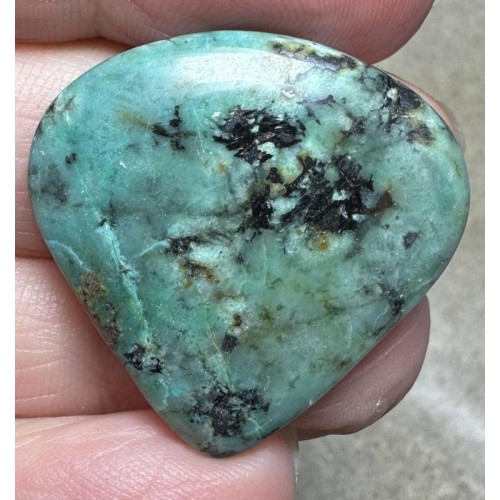 Teardrop 29x29mm African Turquoise Cabochon 49