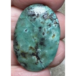 Oval 31x21mm African Turquoise Cabochon 52