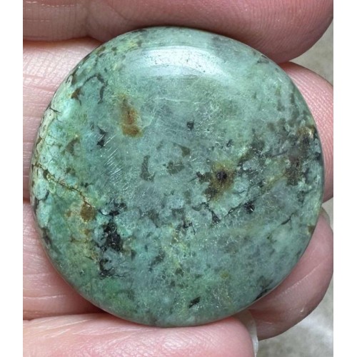 Round 28x28mm African Turquoise Cabochon 55