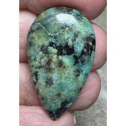 Teardrop 33x20mm African Turquoise Cabochon 59