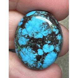 Oval 26x21mm Hubei Turquoise Cabochon 84