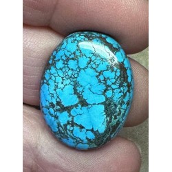 Oval 26x21mm Hubei Turquoise Cabochon 98