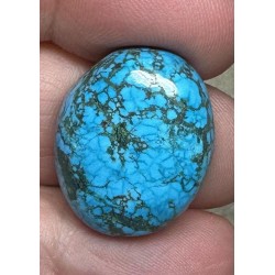 Oval 25x19mm Hubei Turquoise Cabochon 99