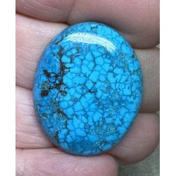 Oval 30x24mm Hubei Turquoise Cabochon 107