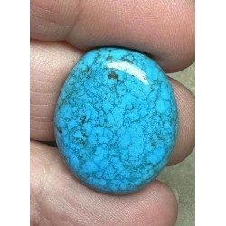 Oval 25x21mm Hubei Turquoise Cabochon 109