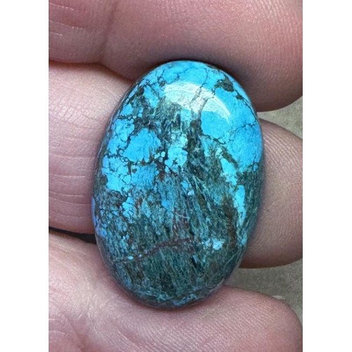 Oval 27x18mm Hubei Turquoise Cabochon 110