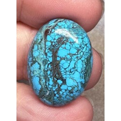 Oval 26x19mm Hubei Turquoise Cabochon 111
