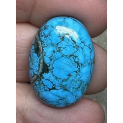 Oval 26x19mm Hubei Turquoise Cabochon 112