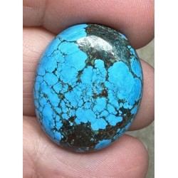 Oval 26x22mm Hubei Turquoise Cabochon 115