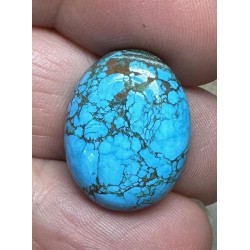 Oval 20x16mm Hubei Turquoise Cabochon 53