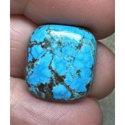 Rectangle 19x17mm Hubei Turquoise Cabochon 54