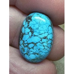 Oval 21x14mm Hubei Turquoise Cabochon 61