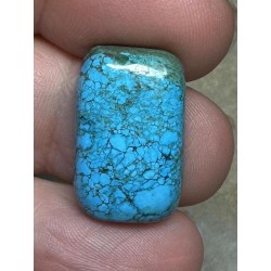 Rectangle 22x14mm Hubei Turquoise Cabochon 64