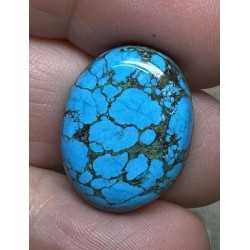 Oval 21x17mm Hubei Turquoise Cabochon 71