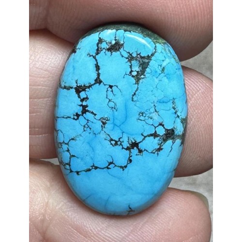 Oval 27x18mm Hubei Turquoise Cabochon 118