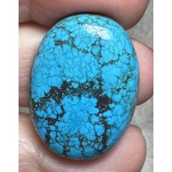 Oval 31x23mm Hubei Turquoise Cabochon 119