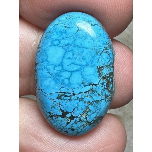 Oval 25x16mm Hubei Turquoise Cabochon 120