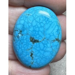 Oval 33x25mm Hubei Turquoise Cabochon 122