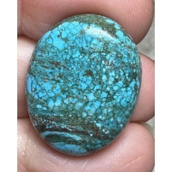 Oval 26x20mm Hubei Turquoise Cabochon 125