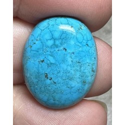 Oval 23x18mm Hubei Turquoise Cabochon 128