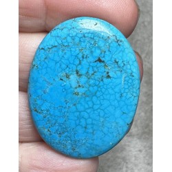 Oval 37x29mm Hubei Turquoise Cabochon 130