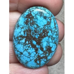 Oval 34x24mm Hubei Turquoise Cabochon 132