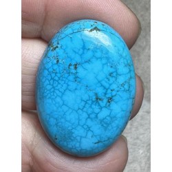 Oval 33x24mm Hubei Turquoise Cabochon 134