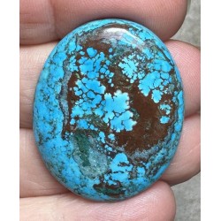 Oval 34x28mm Hubei Turquoise Cabochon 135