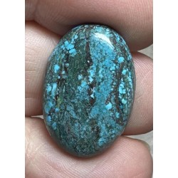 Oval 24x16mm Hubei Turquoise Cabochon 138