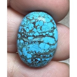 Oval 23x16mm Hubei Turquoise Cabochon 139