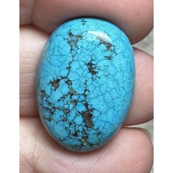 Oval 26x19mm Hubei Turquoise Cabochon 143