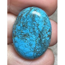 Oval 26x19mm Hubei Turquoise Cabochon 147