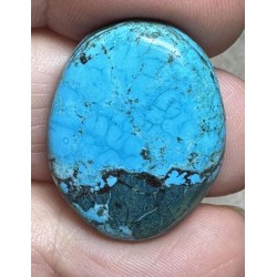 Oval 26x21mm Hubei Turquoise Cabochon 149