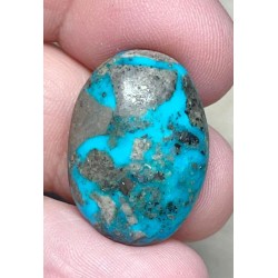 Oval 25x18mm P Turquoise Cabochon 06