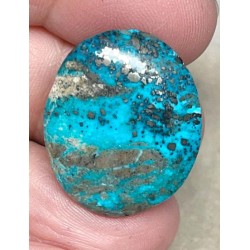 Oval 26x21mm P Turquoise Cabochon 07
