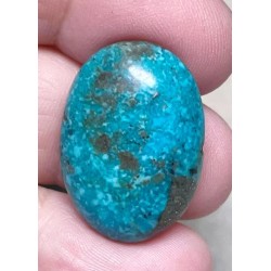 Oval 26x18mm P Turquoise Cabochon 09