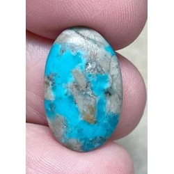 Oval 21x12mm P Turquoise Cabochon 12