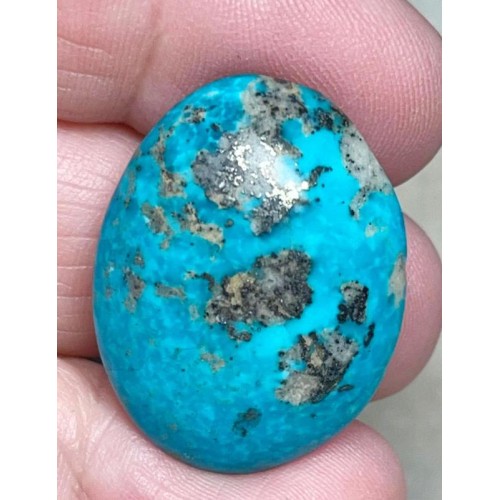 Oval 29x21mm P Turquoise Cabochon 20