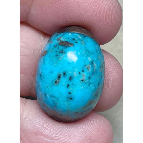 Oval 25x16mm P Turquoise Cabochon 21