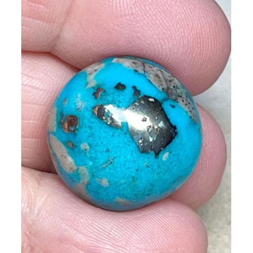 Round 20x20mm P Turquoise Cabochon 38