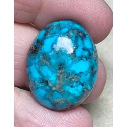 Oval 27x21mm P Turquoise Cabochon 43