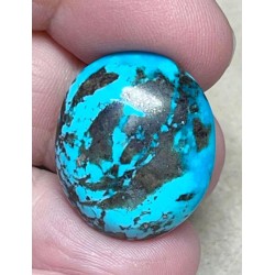 Oval 24x21mm P Turquoise Cabochon 49