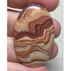 Oval 48x31mm Rolling Hills Wave Dolomite Cabochon 14