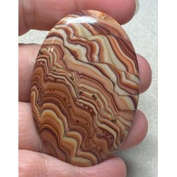 Oval 60x42mm Rolling Hills Wave Dolomite Cabochon 23