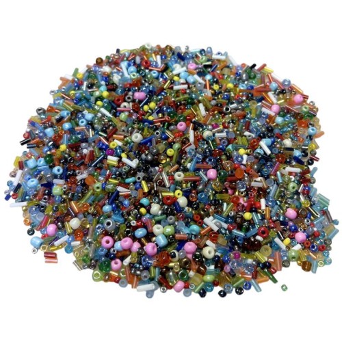 50gms Loose Mixed Seed Bead Pack