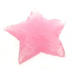 Single Hand Knapped Pink Opalite Star